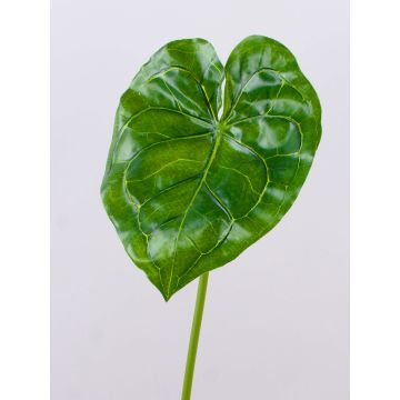 Foglia finta di anturio GÜLSAH, verde, 65cm