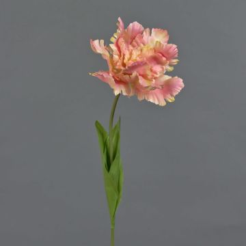 Fiore artificiale Tulipano ALISCHA, pesca, 70 cm