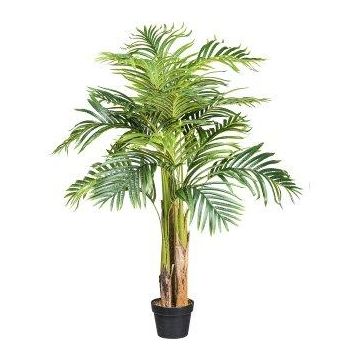Palma artificiale Areca UZIEL in vaso decorativo, 130 cm