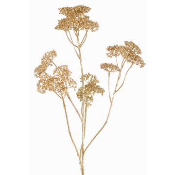 Ramo decorativo di achillea ORTEGA, oro, 75cm, Ø7-13cm Ramo decorativo di achillea ORTEGA, oro, 75cm, Ø7-13cm