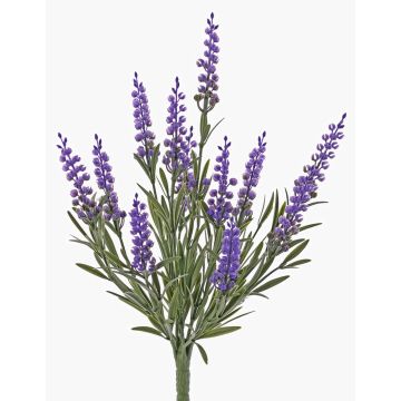 Fiore artificiale lavanda LUSIE, bastoncino, crossdoor, lilla, 35cm