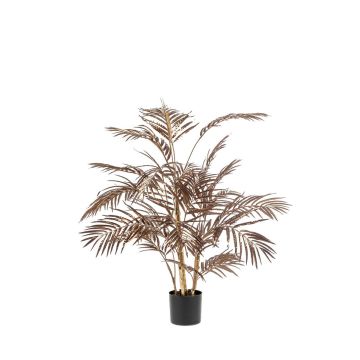 Palma artificiale Areca PARADISA, bronzo metallizzato, 105 cm