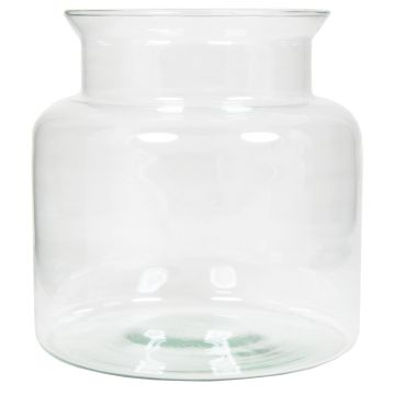 Portacandele in vetro KARIN OCEAN, trasparente, 19 cm, Ø 19 cm