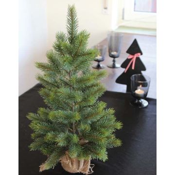 Albero di Natale artificiale KOLYMA in sacchetto di juta, 50 cm