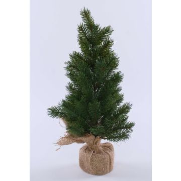 Albero di Natale artificiale KOLYMA in sacchetto di juta, 50 cm