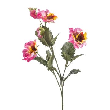 Ramo artificiale di viole del pensiero SKAILA, rosa-giallo, 55 cm Ramo artificiale di viole del pensiero SKAILA, rosa-giallo, 55 cm