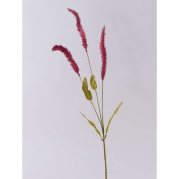 Ramo decorativo di erba Liriope JELIKANTA con pannocchie, rosso bordeaux, 60cm Ramo decorativo di erba Liriope JELIKANTA con pannocchie, rosso bordeaux, 60cm
