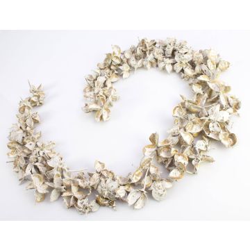 Decorazioni spargibili a forma di cestino di frutta CANDY, cotone, bianco calcinato, 4 cm, Ø 6 cm