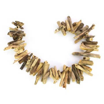 Ghirlanda di legno galleggiante WENDY, beige-marrone, 105 cm Ghirlanda di legno galleggiante WENDY, beige-marrone, 105 cm
