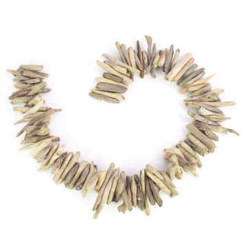 Ghirlanda di legno galleggiante WENDY, bianco calcinato, 105 cm Ghirlanda di legno galleggiante WENDY, bianco calcinato, 105 cm