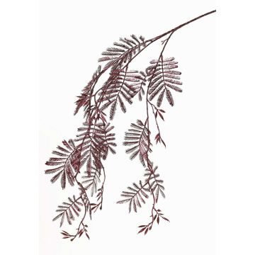 Ramo di mimosa artificiale RENGU, rosso scuro, 110cm Ramo di mimosa artificiale RENGU, rosso scuro, 110cm