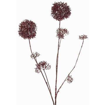 Ramo di skimmia artificiale LOBUS, rosso scuro, 90cm, Ø4-8,5cm Ramo di skimmia artificiale LOBUS, rosso scuro, 90cm, Ø4-8,5cm