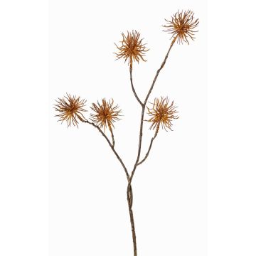 Ramo artificiale di hamamelis NUMBAT con fiori, arancione, 70cm, Ø6cm Ramo artificiale di hamamelis NUMBAT con fiori, arancione, 70cm, Ø6cm