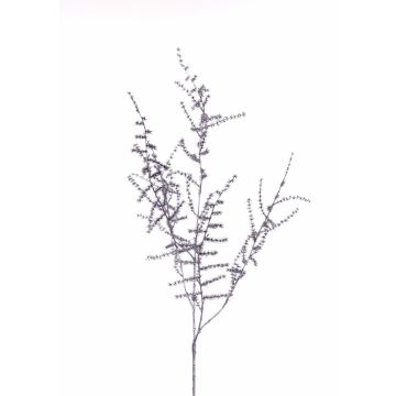 Ramo artificiale Asparagus acutifolius PARNASO, argento, 100 cm