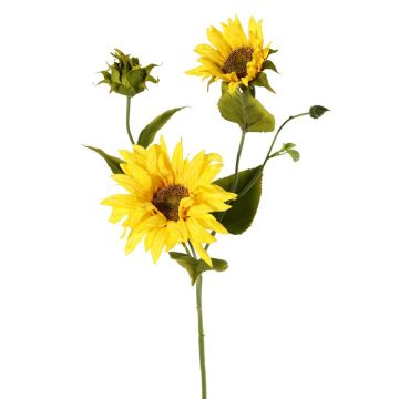 Ramo di fiori artificiali Girasole JEVERA, giallo, 60 cm, Ø 8-11 cm