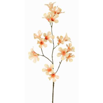 Ramo di fiori artificiali Campanula AURINA, pesca, 90cm