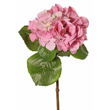 Fiori di ortensia artificiali CHIDORI, rosa-crema, 60 cm, Ø 20 cm