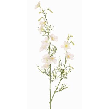 Ramo di delfinio artificiale LUCHANA, bianco, 95cm, Ø11cm