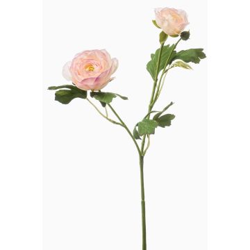 Ramo decorativo ranuncolo FLORANCE, rosa-salmone, 45 cm