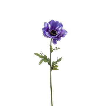 Fiore artificiale anemone URASSAYA, blu-viola, 45 cm