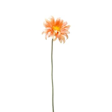 Gerbera artificiale BILFON, pesca, 50 cm