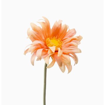 Gerbera artificiale BILFON, pesca, 50 cm