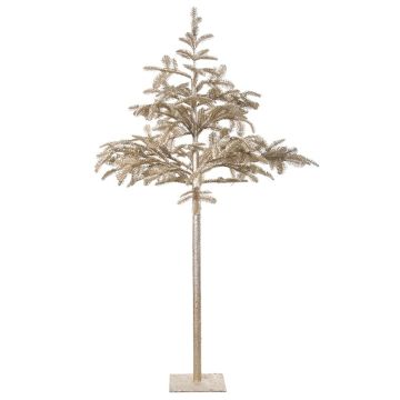 Abete Nordmann artificiale con alto tronco ARNAUD, oro, 180cm Abete Nordmann artificiale con alto tronco ARNAUD, oro, 180cm