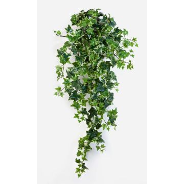 Viticcio di edera artificiale LUKA su stelo, verde-bianco, 90cm