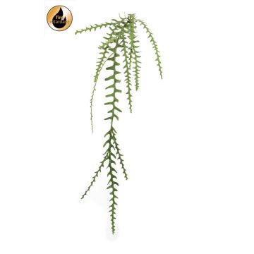 Piante artificiali cactus a foglia BRAGIN, bastoncino, difficilmente infiammabile, verde, 125 cm