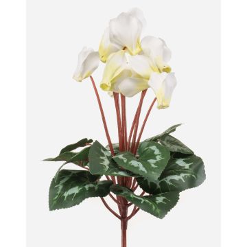 Vincapervina artificiale VERIANA su bastoncino, bianco-verde, 30 cm