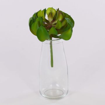 Aeonium artificiale GERTRUDE su stelo, verde-rosso, 13cm Aeonium artificiale GERTRUDE su stelo, verde-rosso, 13cm