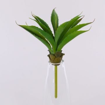 Agave artificiale UNATHI su stelo, verde, 25cm