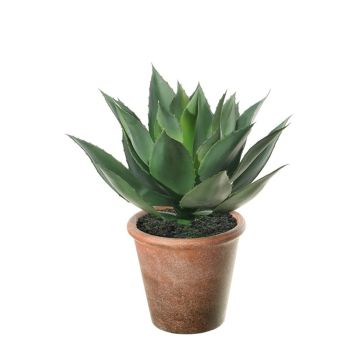 Agave americana artificiale KENNO, fioriera, verde, 27cm