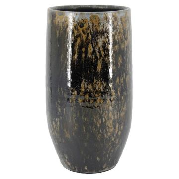 Vaso per piante ELIEL in ceramica, maculato, marrone-blu, 45 cm, Ø 20 cm Vaso per piante ELIEL in ceramica, maculato, marrone-blu, 45 cm, Ø 20 cm