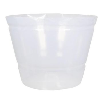 Contenitore KIPA per cesti portavasi, plastica, impermeabile, trasparente, 45 cm, Ø 60 cm Contenitore KIPA per cesti portavasi, plastica, impermeabile, trasparente, 45 cm, Ø 60 cm