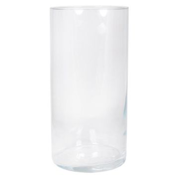 Vaso per fiori SANYA OCEAN, vetro, cilindrico, trasparente, 40 cm, Ø 19 cm Vaso per fiori SANYA OCEAN, vetro, cilindrico, trasparente, 40 cm, Ø 19 cm
