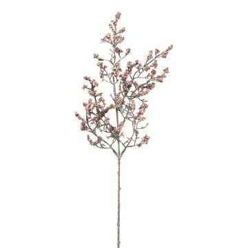 Ramo artificiale frutti ornamentali FREMOR con bacche, malva, 50 cm