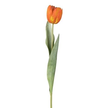 Fiore decorativo tulipano GUSNAV, arancione, 50 cm