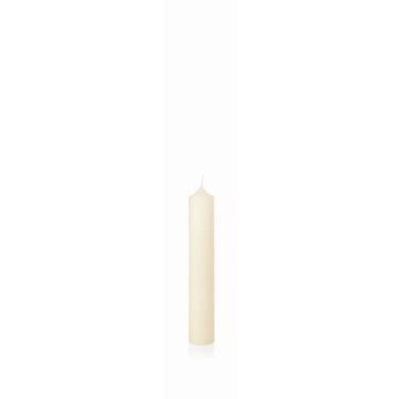 Candela per caminetto FRANZISKA, avorio, 30 cm, Ø 5 cm, 64 h - Prodotto in Germania