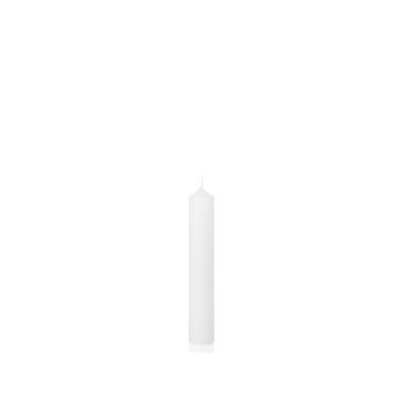 Candela per caminetto FRANZISKA, bianco, 30 cm, Ø 5 cm, 64 h - Prodotto in Germania