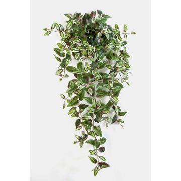 Tradescantia zebrina artificiale PANCHO, gambo, verde-lilla, 95cm
