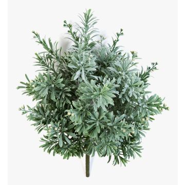 Pianta di artemisia finta SAKIKO su stelo, verde-argento, 40cm