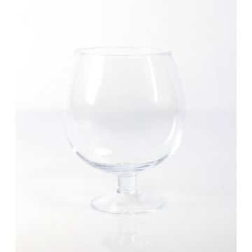 Bicchiere da cognac XXL LIAM su piede, vetro, trasparente, 20cm, Ø15cm Bicchiere da cognac XXL LIAM su piede, vetro, trasparente, 20cm, Ø15cm