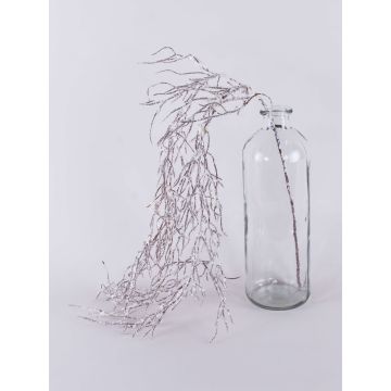 Ramo di salice decorativo FUNA, glitter, innevato, marrone, 100cm Ramo di salice decorativo FUNA, glitter, innevato, marrone, 100cm