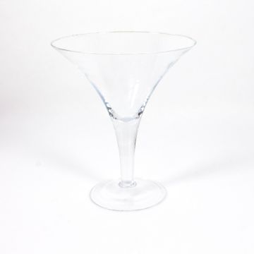 Bicchiere da martini XXL SACHA AIR su supporto, trasparente, 30cm, Ø25cm Bicchiere da martini XXL SACHA AIR su supporto, trasparente, 30cm, Ø25cm