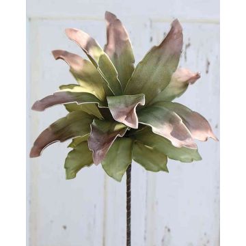 Agave artificiale BENEDICT, verde-marrone, 90cm, Ø35cm