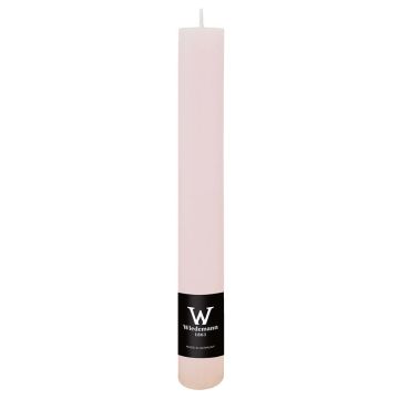 Candela a bastoncino AURORA, rosa chiaro, 20 cm, Ø 3,5 cm, 23 h - Made in Germany Candela a bastoncino AURORA, rosa chiaro, 20 cm, Ø 3,5 cm, 23 h - Made in Germany