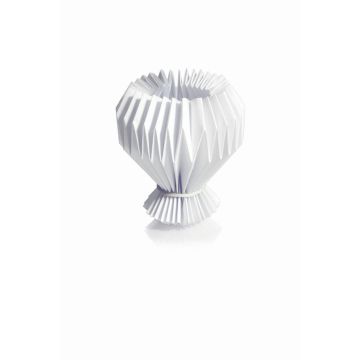 Manicotto di carta ADALRICH per candele, bianco