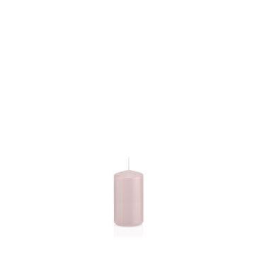 Candela MAEVA, rosa chiaro, 10 cm, Ø 6 cm, 33 h - Made in Germany