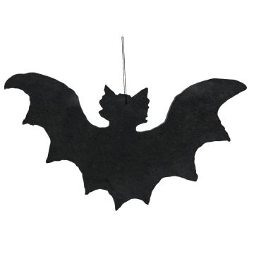 Decorazione di Halloween silhouette pipistrello SPOOKY BAT, nero, 32cm Decorazione di Halloween silhouette pipistrello SPOOKY BAT, nero, 32cm